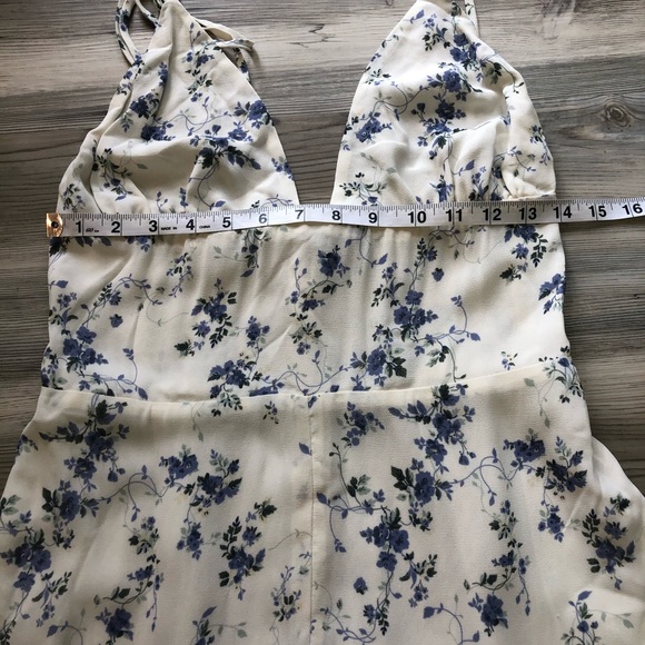 Reformation Jumpsuit Fresca Floral Size 10 - Picture 4 of 7